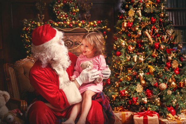 places for pictures with Santa