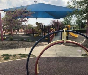 playground with shade