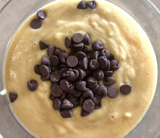 Banana Chocolate Chip Pancake Recipe 