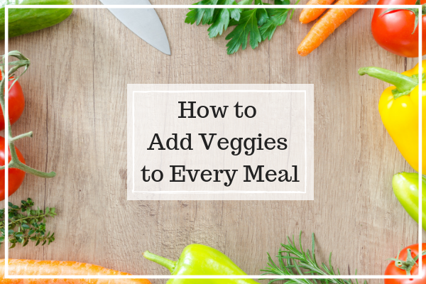 adding vegetables to meals