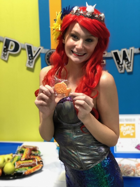 Little Mermaid at party