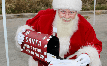 places to mail Santa letters