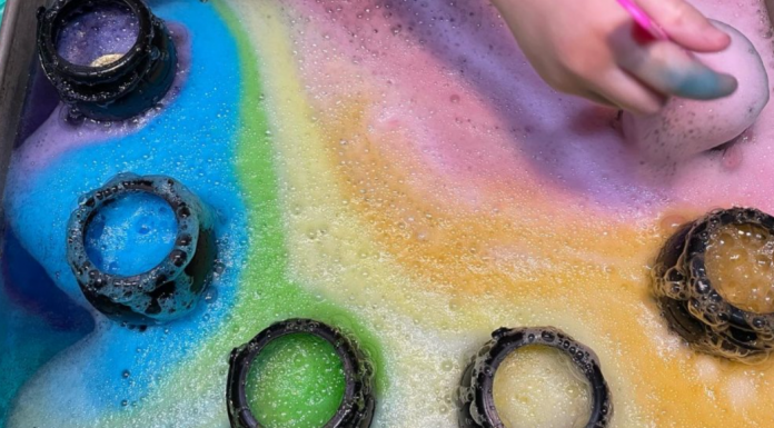 rainbow science experiment