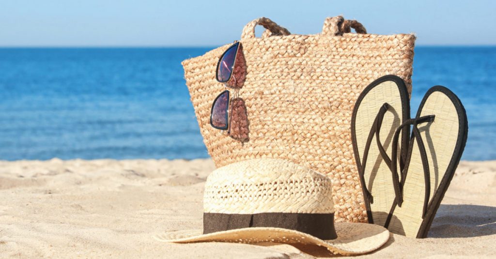 Beach bag items