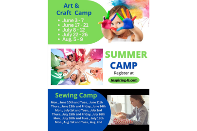 sewing and art camp