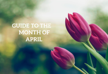 Guide to the Month of April